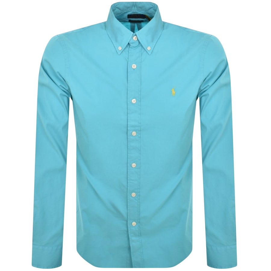 Ralph Lauren Featherweight Twill Shirt Blue
